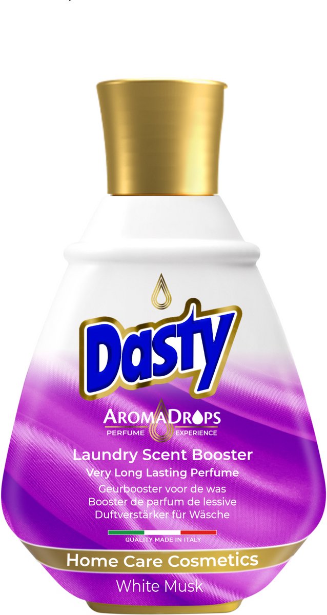 Wasparfum Dasty White Musk 225ml – Geurbooster voor Wasmachine