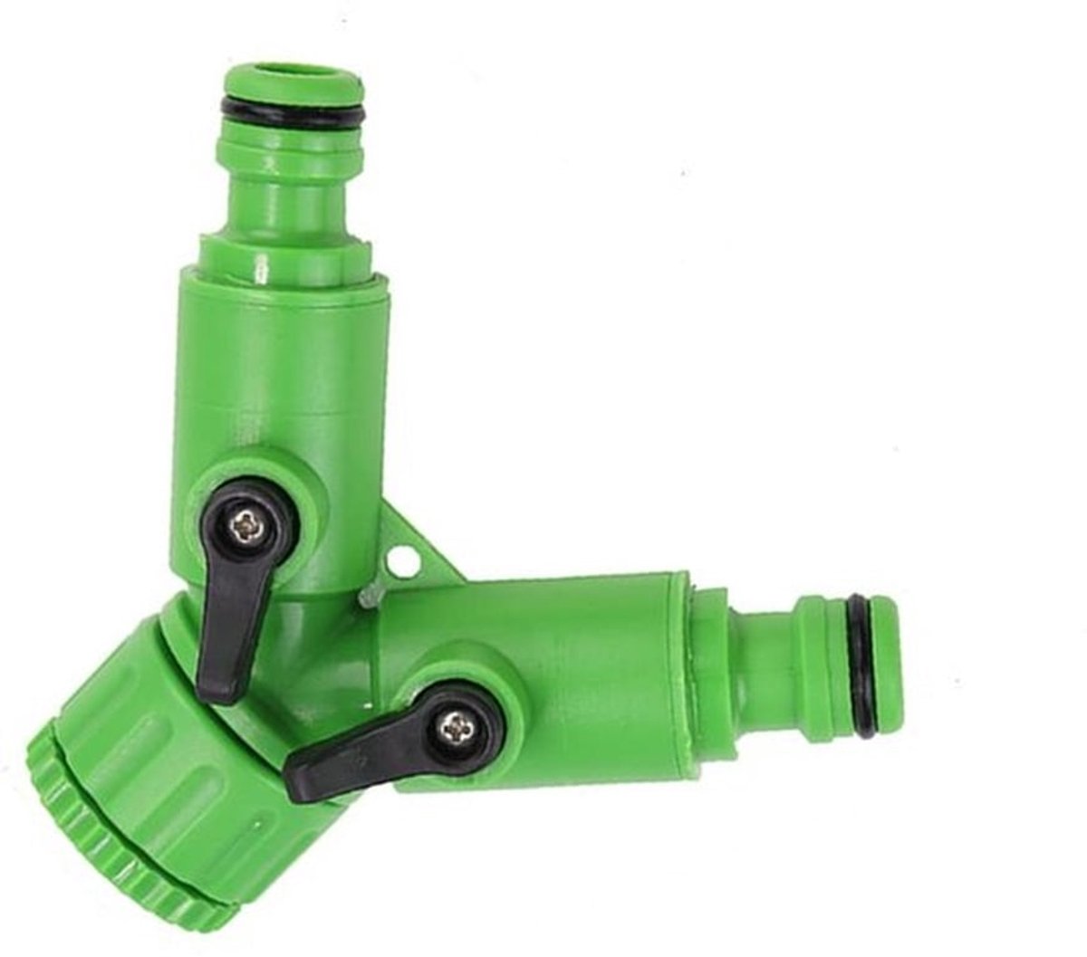 Slangconnector Hoogwaardige Kunststof - 2-Weg Verdeling - Universele Aansluiting 1/2 Inch - Reparatie Connectoren - Multifunctionele Tapverbinding - Duurzaam Materiaal - Tuinslang