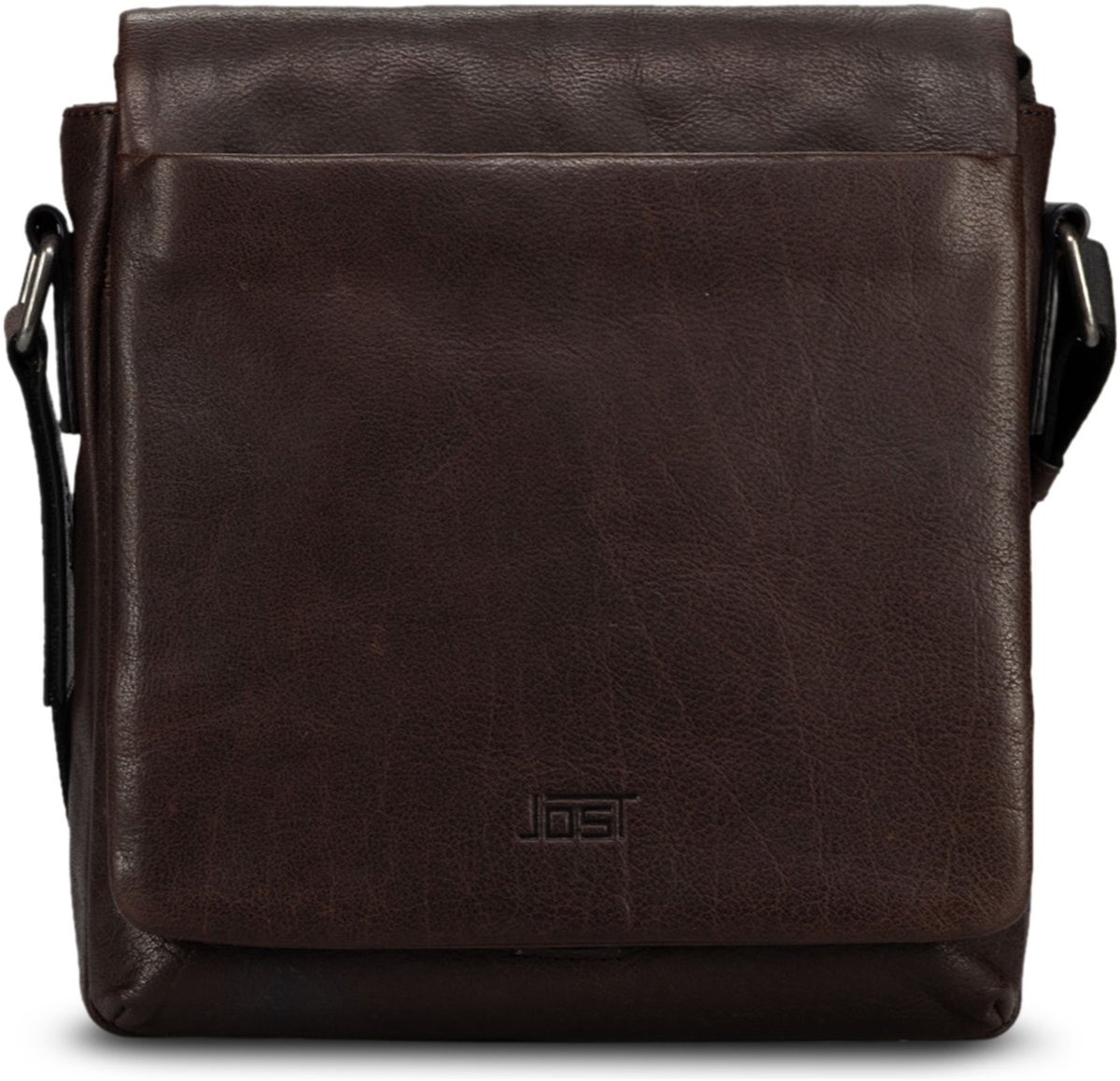 Jost Glasgow Crossbody tas S RFID-bescherming Leder 23 cm - Jongens - brown