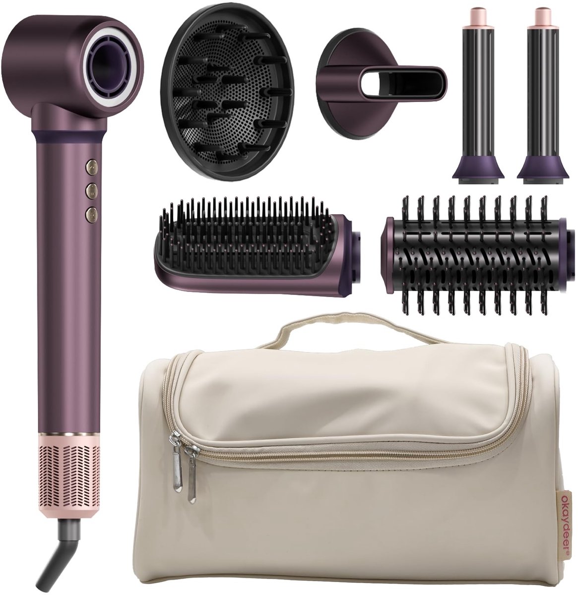 Solidchoice - 7-in-1 Air Styler met Ionen Technologie