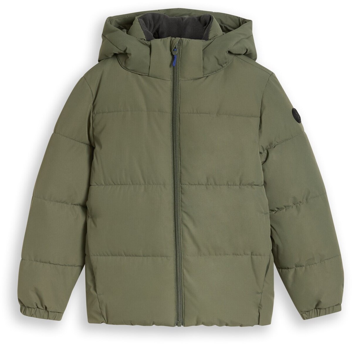 Tom Tailor - Pufferjas met afneembare capuchon - Maat 128/134 - urban olive green