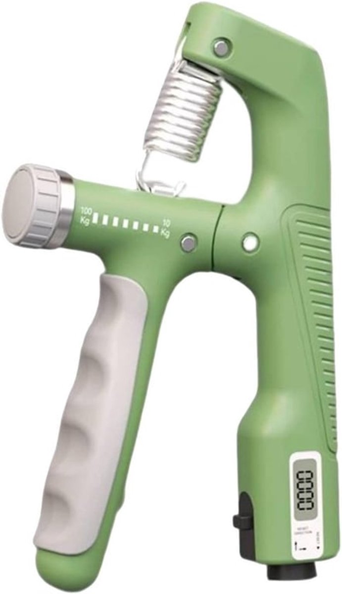 Grip Versterker - Pols Expander Vinger - Hand Kracht Trainen - Comfortabele Handpalm Pasvorm - 10-100kg - Groen