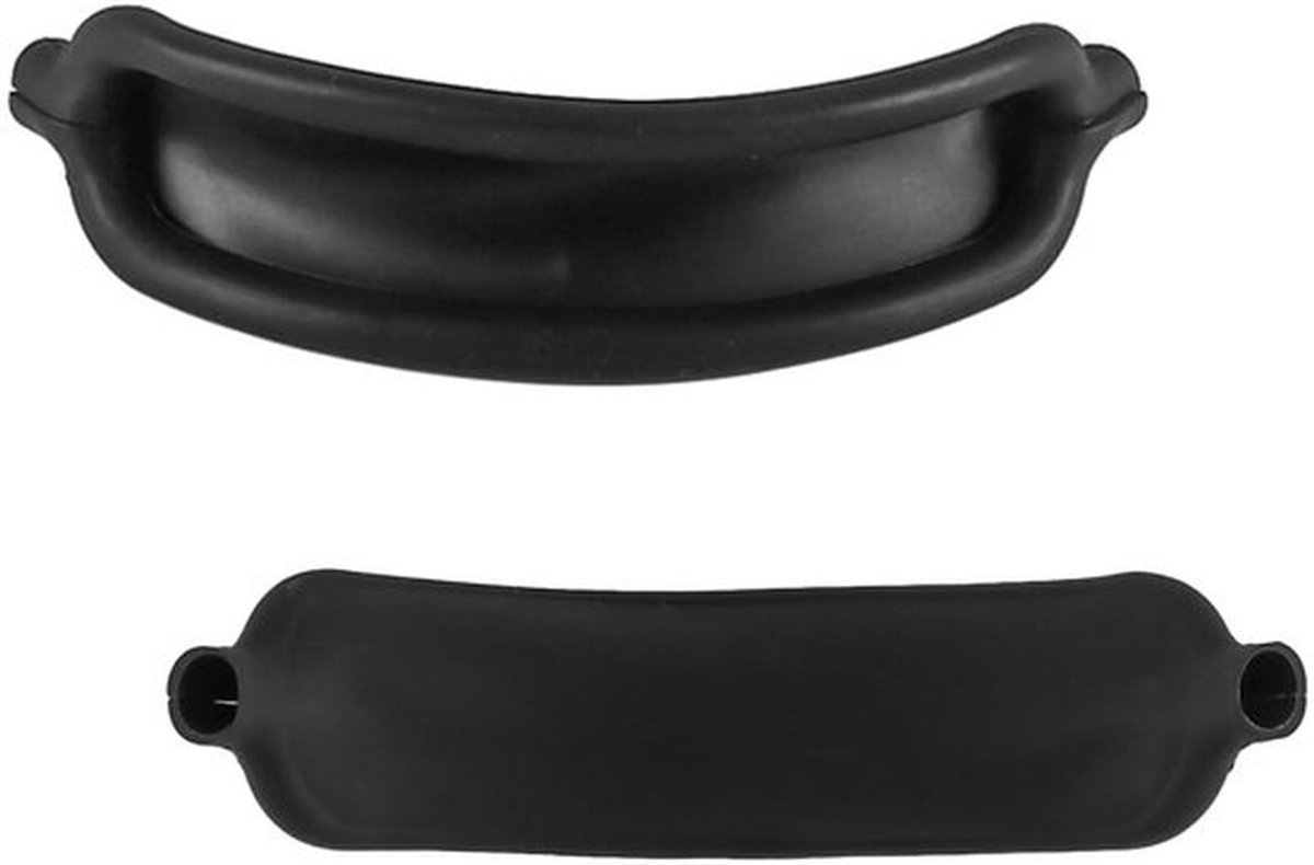 Siliconen Hoes Zacht - Koptelefoon Hoes - Antislip - Beschermend - Duurzaam - Zwarte Kleur - Comfortabel - Koptelefoonhoes