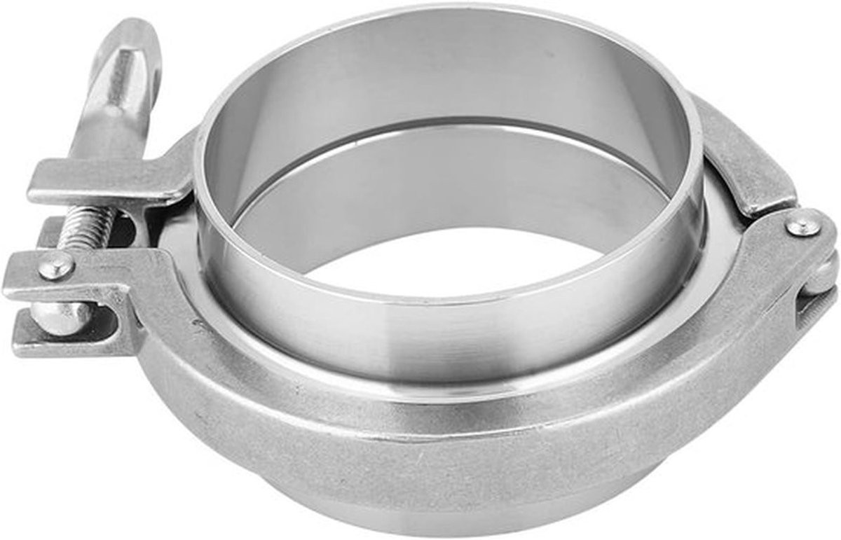 RVS Tri-Clamp 3 Duim - 76mm Sanitaire Klem met Siliconen Pakking