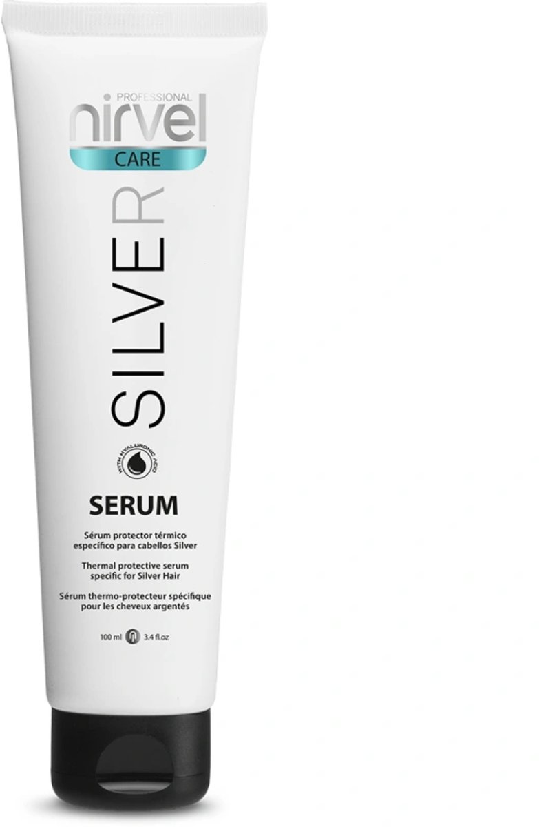 Nirvel Silver Serum / Verzorgingsserum met hittebeschermend effect voor grijs haar 100 ml