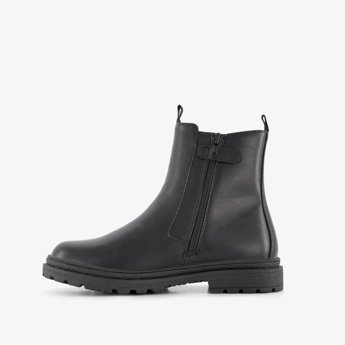 Blue Box meisjes Chelsea boots zwart - Maat 36 - Uitneembare zool
