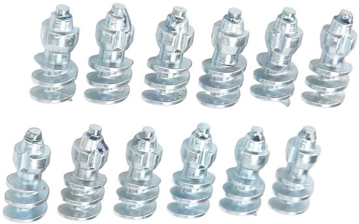 Bandenstuds 50 PCS - Sneeuw Spikes - Antislip - Off-road Voertuigen - Hoogwaardig Wolfraamstaal - Duurzaam en Betrouwbaar - Sneeuwspikes