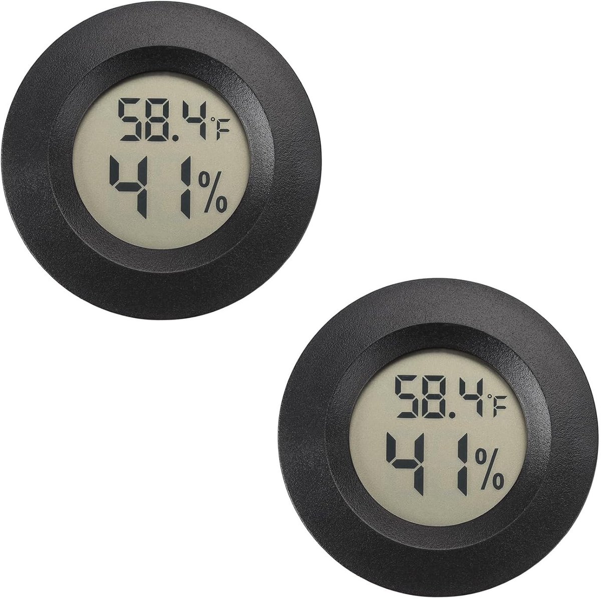 Digitale Hygrometer Thermometer - Compact - Nauwkeurige Metingen - Snelle Reactie - Voor Binnen en Buiten