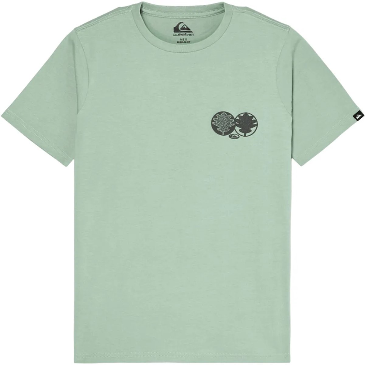 Quiksilver Balance T-shirt Met Korte Mouwen 8 Years Jongen Groen