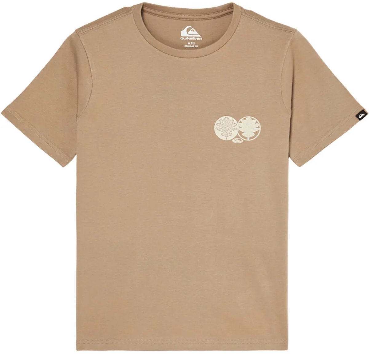 Quiksilver Balance T-shirt Met Korte Mouwen 14 Years Jongen Pine Bark