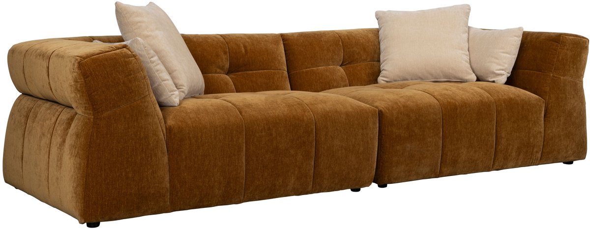 Dutchbone Hodge 4,5-Zitsbank Okergeel - Geel