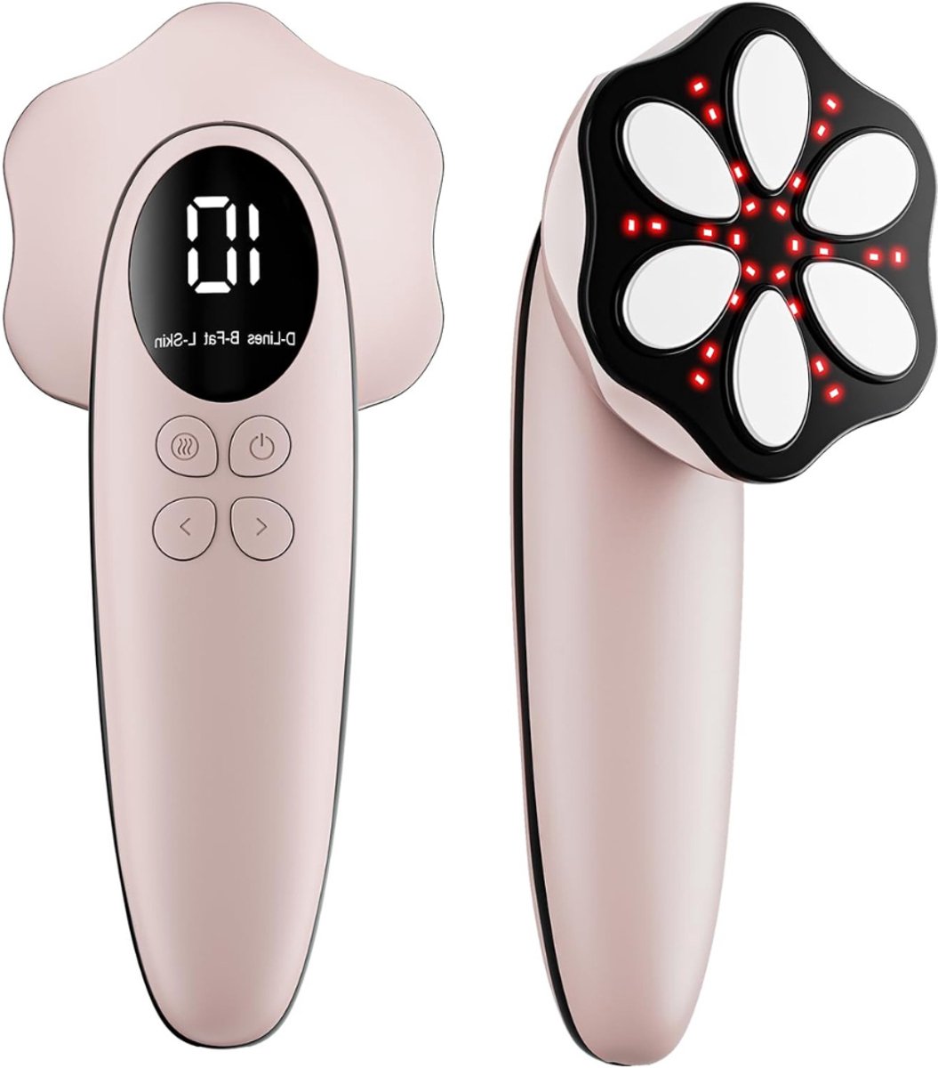 CRLYN® Lymfedrainage Apparaat - Cellulitis Massage - Lichaamsontspanning - Roze
