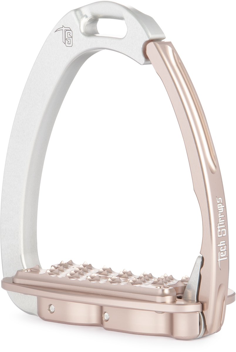 Tech Stijgbeugels Venice EVO Schuin - Zilver en Roségoud