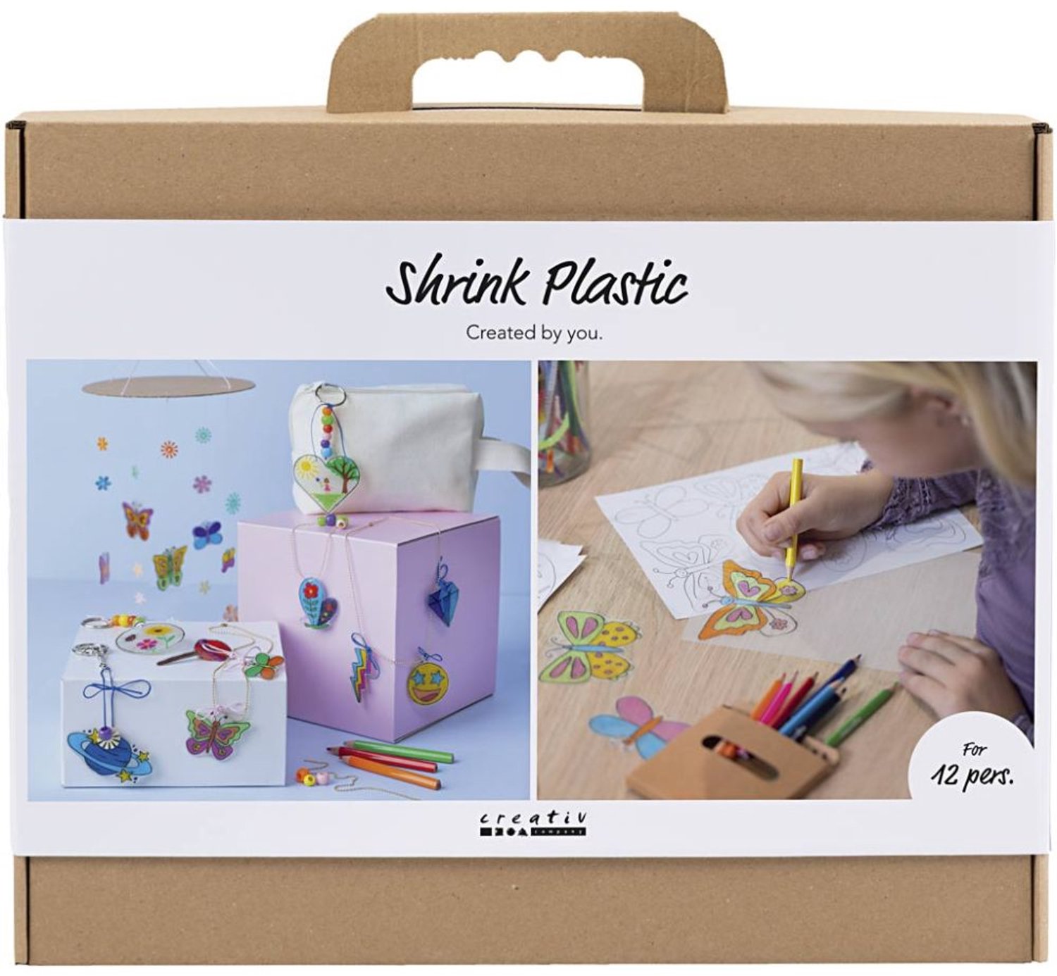Creativ Company knutselset krimpfolie voor groepen - accessoires maken.