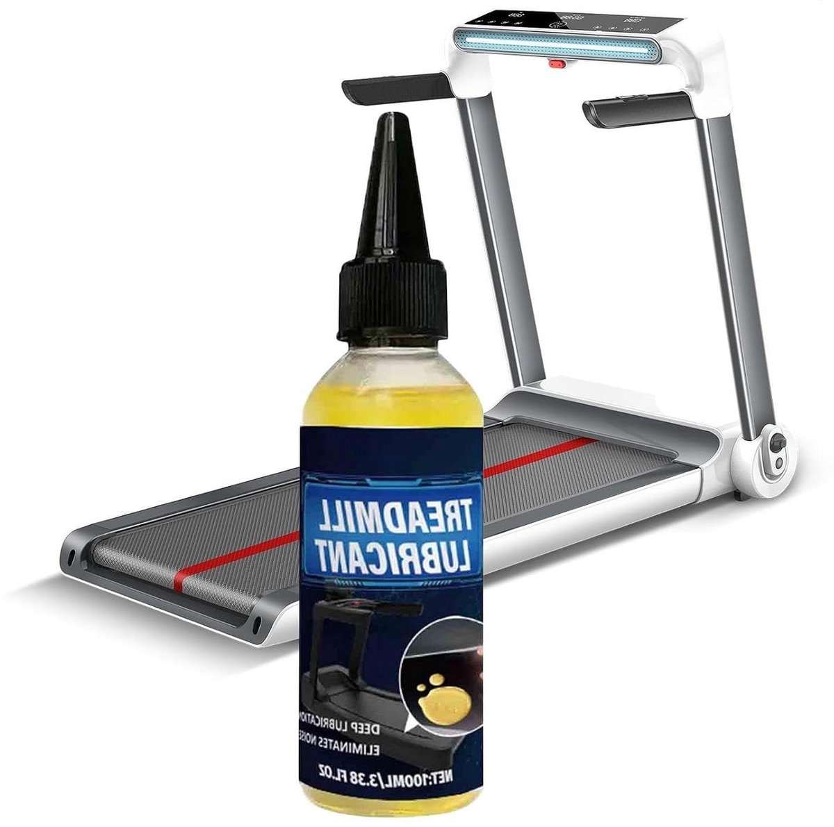 Loopband Smeermiddel - Fitness Olie - Apparaten Onderhouden - Vermindert Wrijving - 100 Milliliter - Transparant