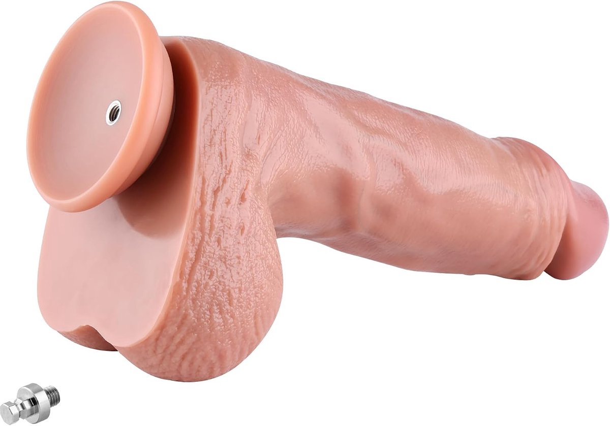Dildo 28 cm - Realistisch - Dual-Density - Ideaal voor genot - SnelShoppen