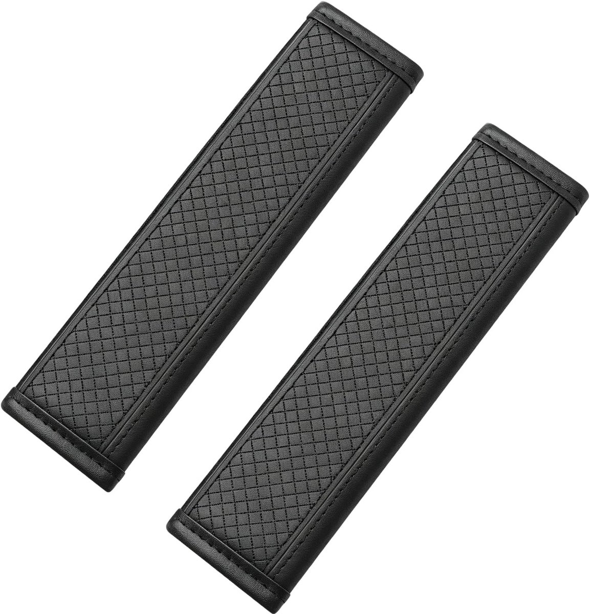 2 stuks autogordelkussens voor auto-interieur, comfortabele gordelbeschermer auto voor volwassenen, veiligheidsgordelbekleding voor autostoel voor volwassenen, vrouwen en mannen, gordelkussen auto