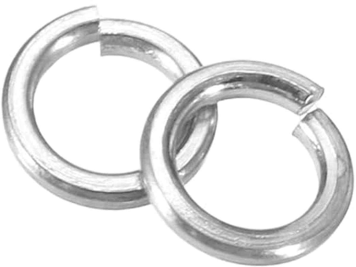 120 stuks sluitring M3 x 5,1 x 0,9 mm, 304 roestvrij stalen sluitringen set, isolatie platte afdichting voor schroeven, moeren, schroefdraadstang, machinebevestiging, sanitair