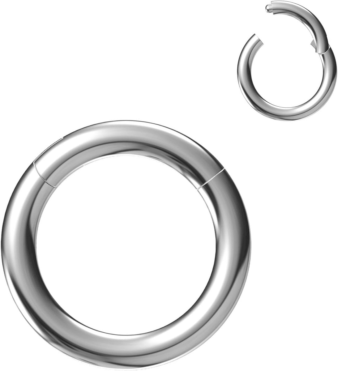 316L chirurgisch staal glitter microdermale piercing ankertopjes