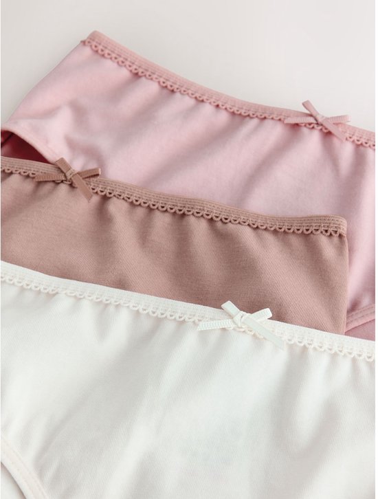 Next - Meisjes - Set van 7 slips - Bruin