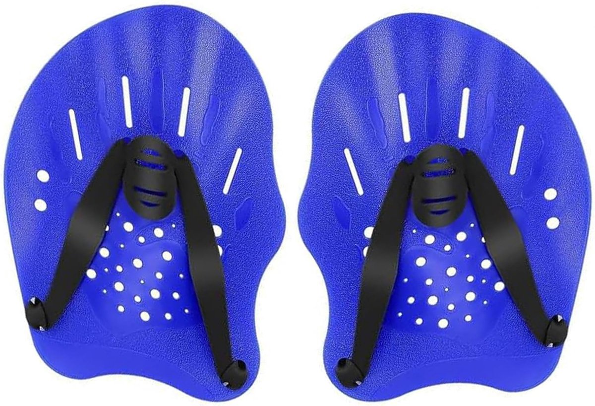 Zwem Peddels, 1 Paar Handpeddels - Verstelbare Straps - Verbeter techniek en kracht - SnelShoppen