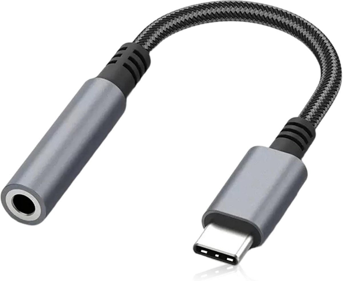 Adapter USB C naar 3.5mm Jack - Audio Converter - Hoogwaardige geluidskwaliteit - SnelShoppen