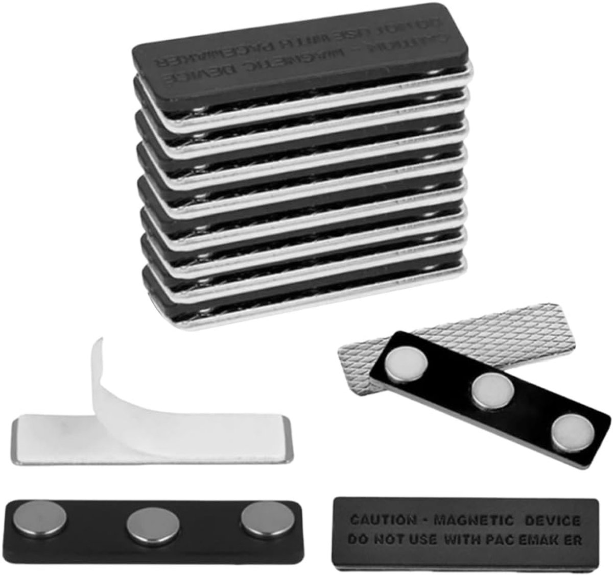 Vliegengaas clips 45 mm - 8 stuks - zelfklevend - zonder boren, ideaal voor muggennetten - SnelShoppen