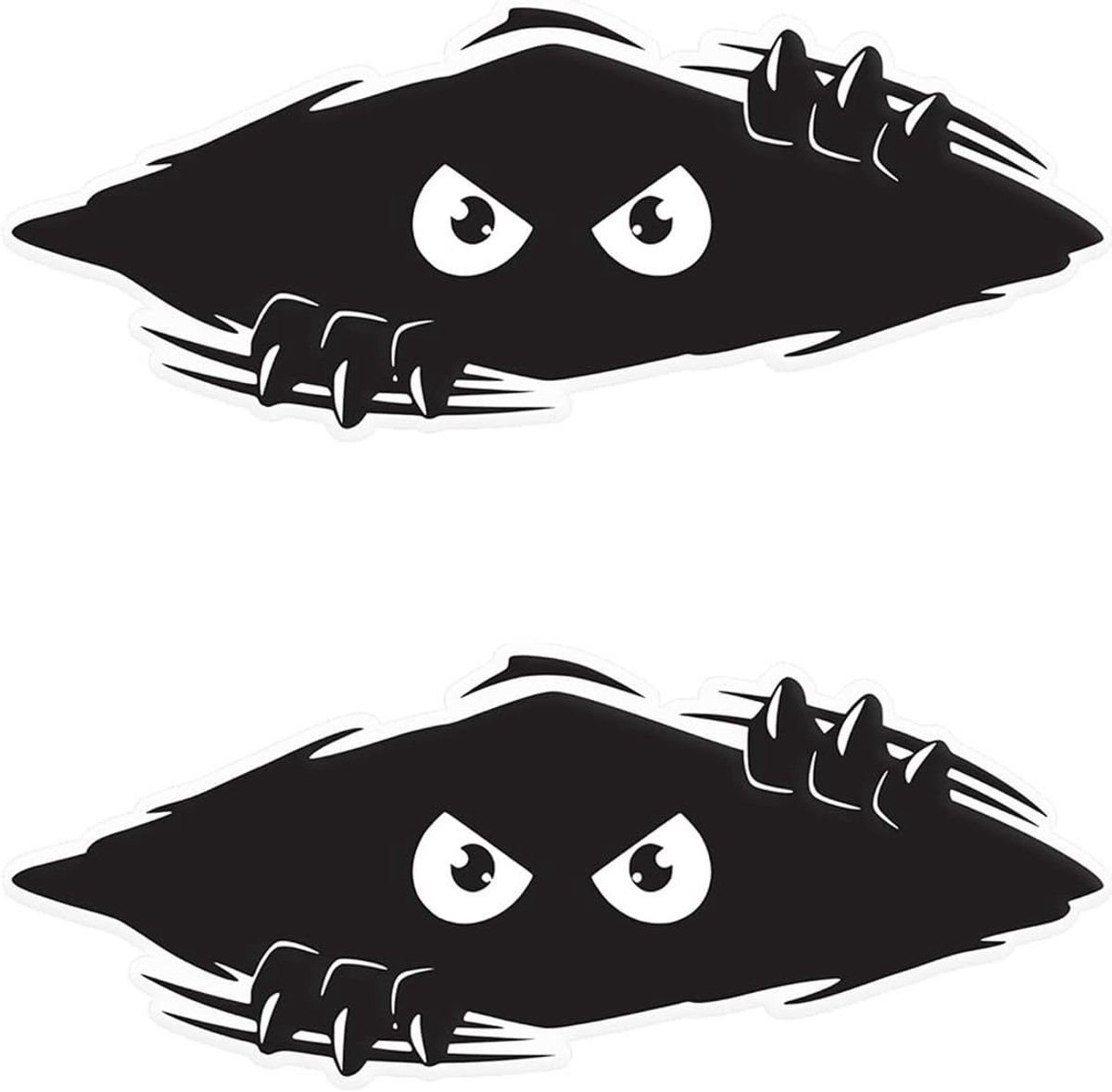 Auto Stickers 2 Stuks - Persoonlijke Vinyl Stickers - Waterproof - Unieke Decoratie voor Auto - SnelShoppen
