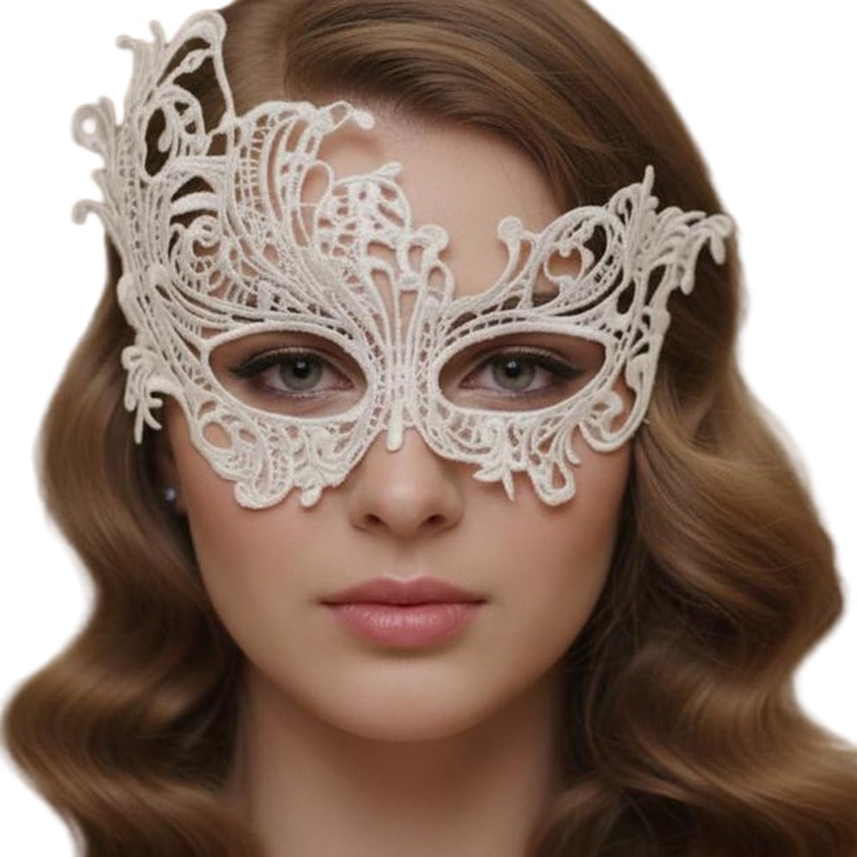 Lace Oogmasker voor Vrouwen - Sexy Design - Perfect voor Feestjes - SnelShoppen