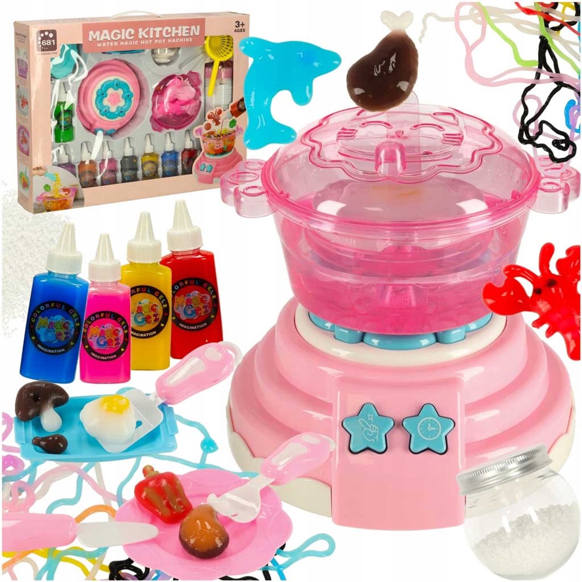 3D Gel Creatie Set - Magische figuren maken