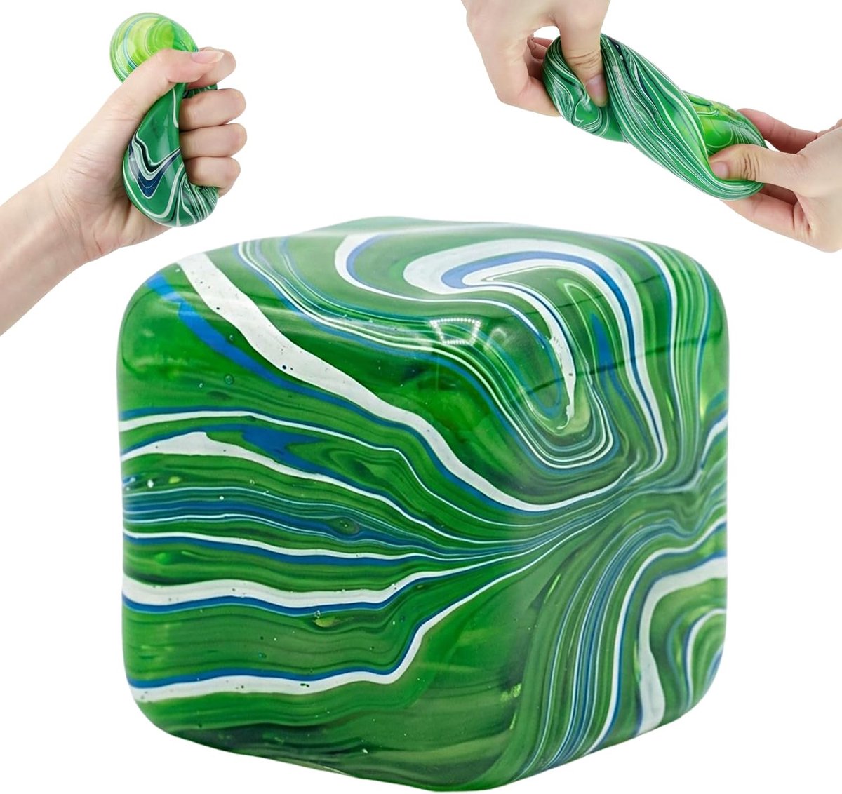 Squishy Fidget Toys, knutselspeelgoed met verwisselbare hondengezichten, slow rising stressbal voor kinderen en volwassenen, stressvermindering, angstverlichter, anti-stress speelgoed cadeau