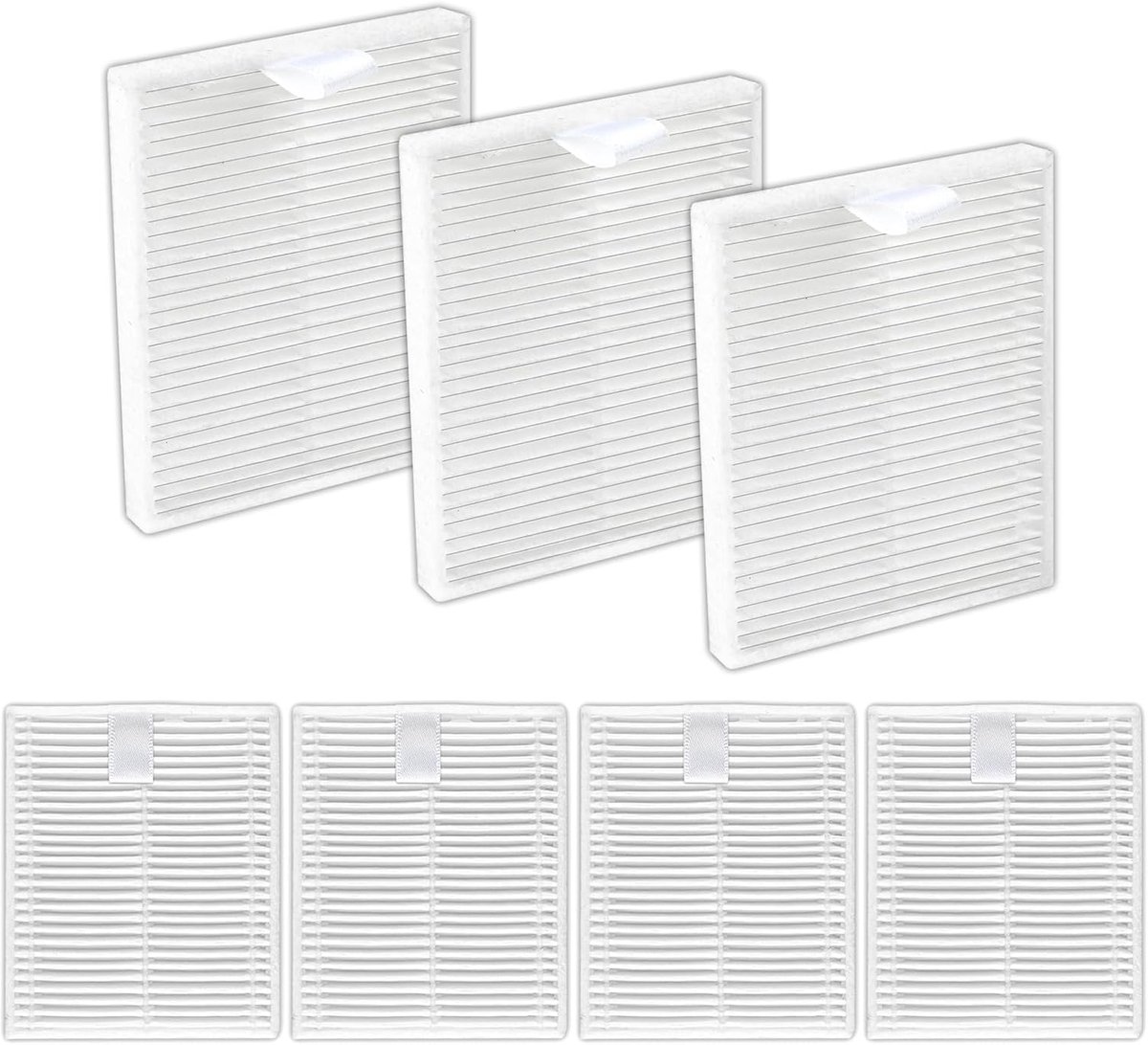 (7 stuks) vervangende HEPA-filters compatibel met Roborock Q7 M5/Q7 M5+/Q7 L5 robotstofzuiger, rechtopstaande filter, Canister Filters, Vacuümfilters, Accessoireset