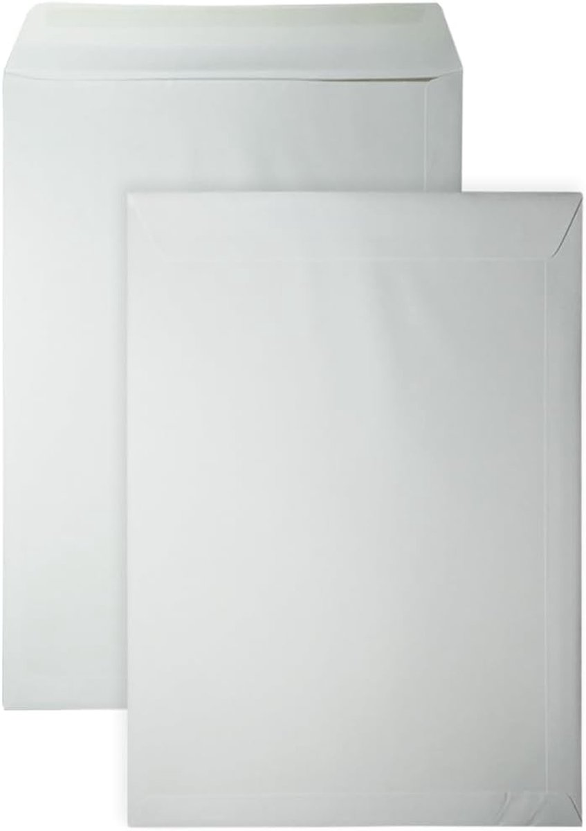 Enveloppen met plakstrip 262 x 371 mm - Zelfklevend - Pak van 20 - Voor nette verzending - SnelShoppen