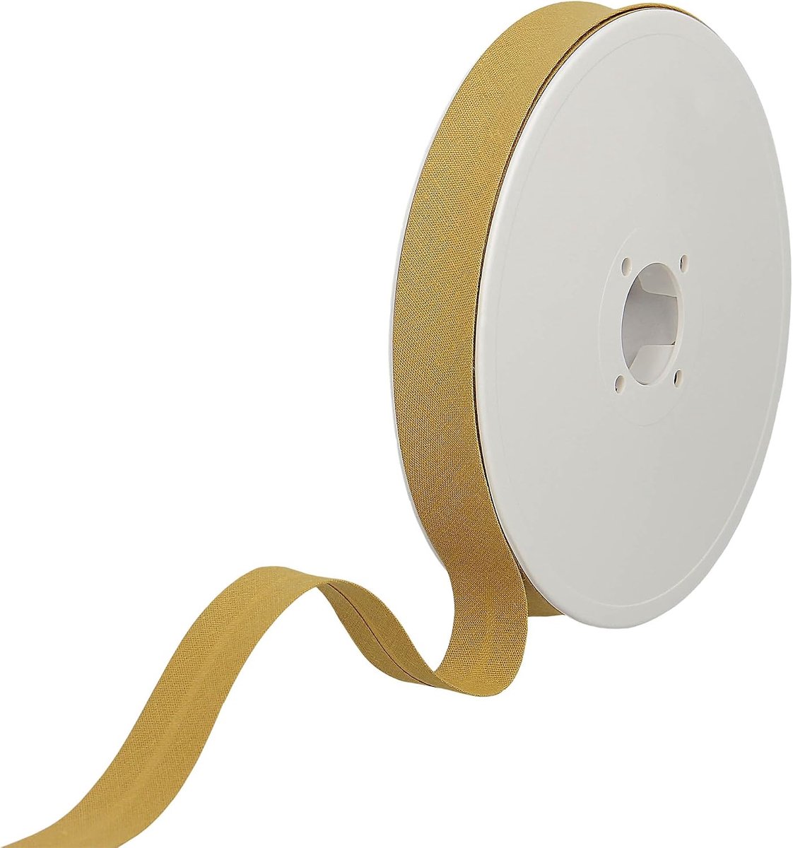 biaisband - 30 mm breed, gevouwen 15 mm, rol van 25 m, 50% katoen 50% polyester, rand voor naaien, banners, stoffering, meubels, biezen, kleding, dekens