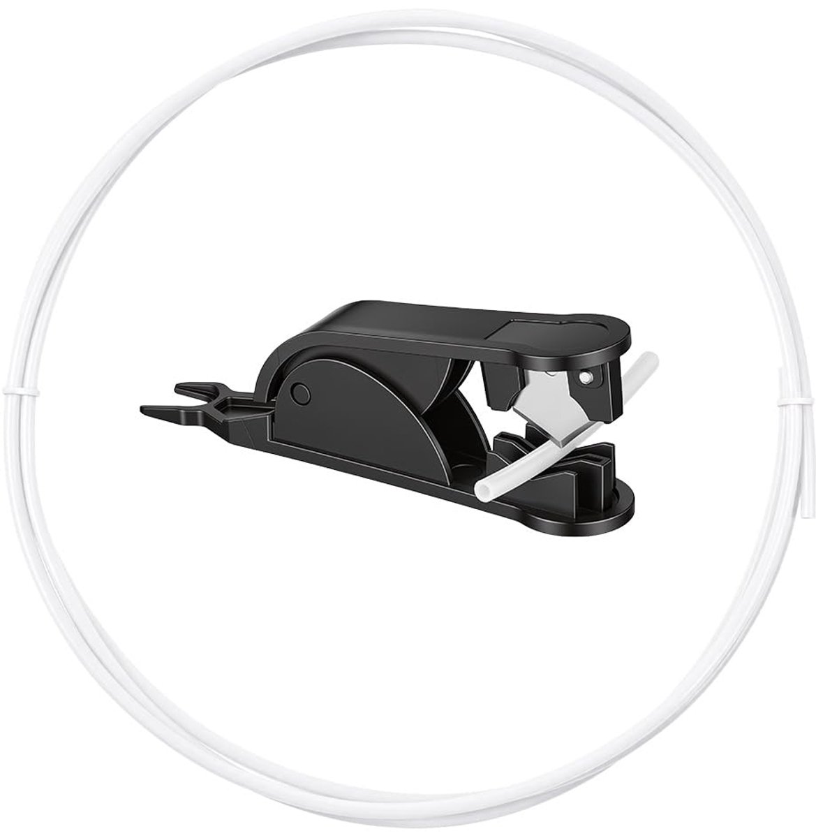 PTFE-slang 2 m - 2,5 mm ID x 4 mm OD - witte teflonslang - ideaal voor 3D-printers - SnelShoppen