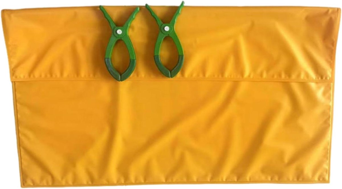 Elektrische Veiligheidsdeken - Isolatiemat Onderlegger - Veilig Elektriciteitswerk - 400V Isolatie - 40x50cm - Geel