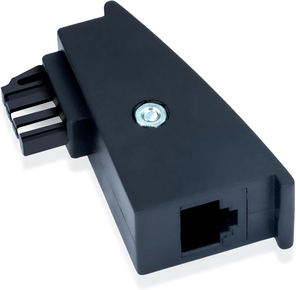 RJ45 DSL Adapter - Telefoonkabel Adapter - Router Aansluiten - TAE-F naar RJ45 - 5.3 x 4 x 1.9 cm