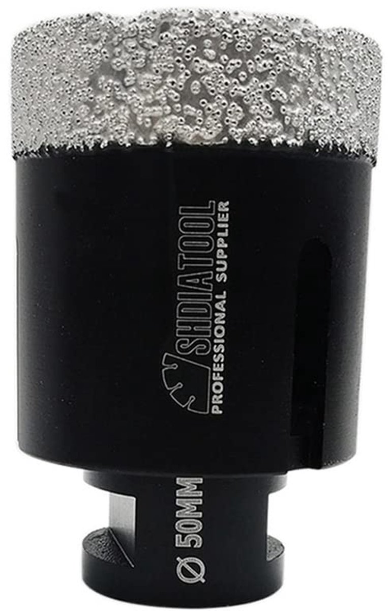 Diamantboor 50 mm - vacuüm gesoldeerd - voor tegels, marmer en graniet - ideaal voor precisiewerk - ShopVlot