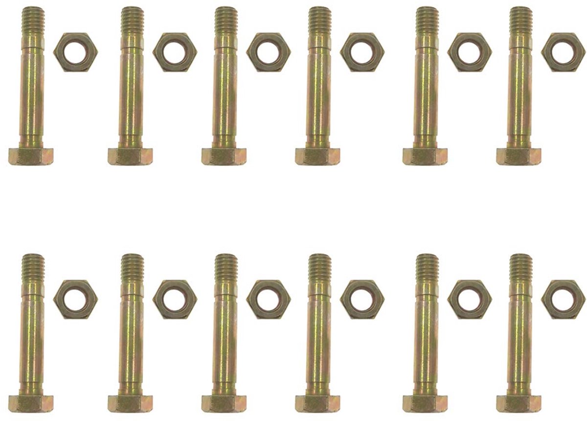 Shearpinnen 12 Pack - Geschikt voor Ariens 52100100 - 5/16" Buitenmaat - Duurzame vervangingspinnen - ShopVlot