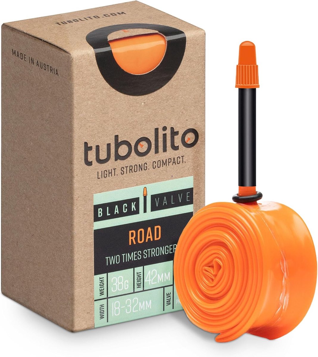 Fietsbuis 700x18-32mm - Presta ventiel 42mm - Lichtgewicht - Ideaal voor opslag - ShopVlot