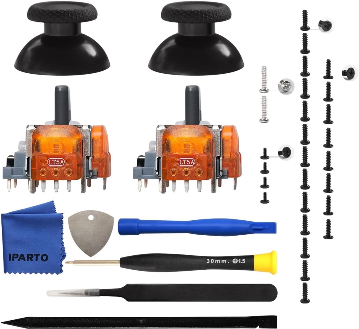 Joystick vervangingskit PS5 - 2 stuks - anti-drift 3D thumbsticks - optimale precisie - ShopVlot