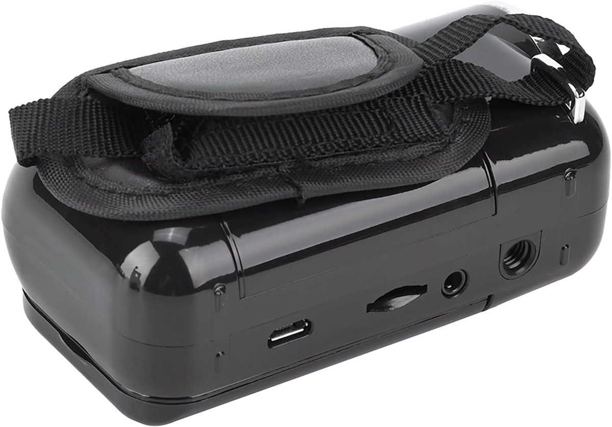 Digitale videocamera 16X HD - Compact zwart - TFT LCD scherm - Ideaal voor kinderen - SnelShoppen