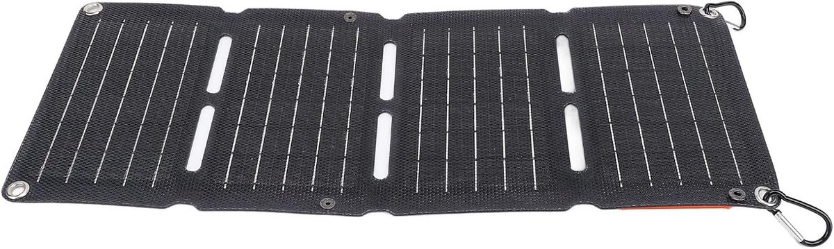 Zonnepaneel oplader 40W - Opvouwbaar - Snelle USB-oplaadtechnologie - Ideaal voor kamperen - SnelShoppen