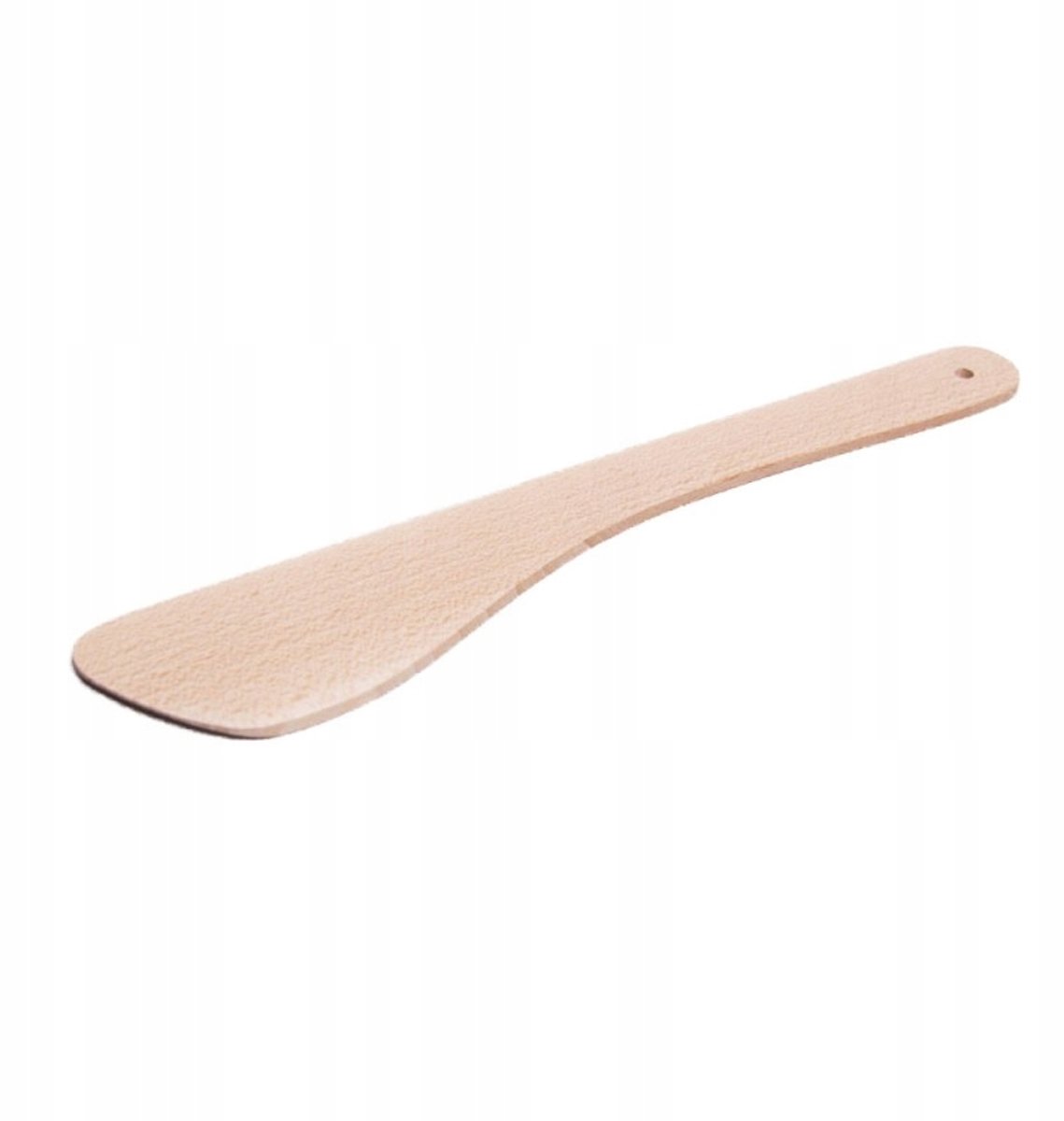 Houten Schuin Ovalen Spatel 30cm - Keuken spatel