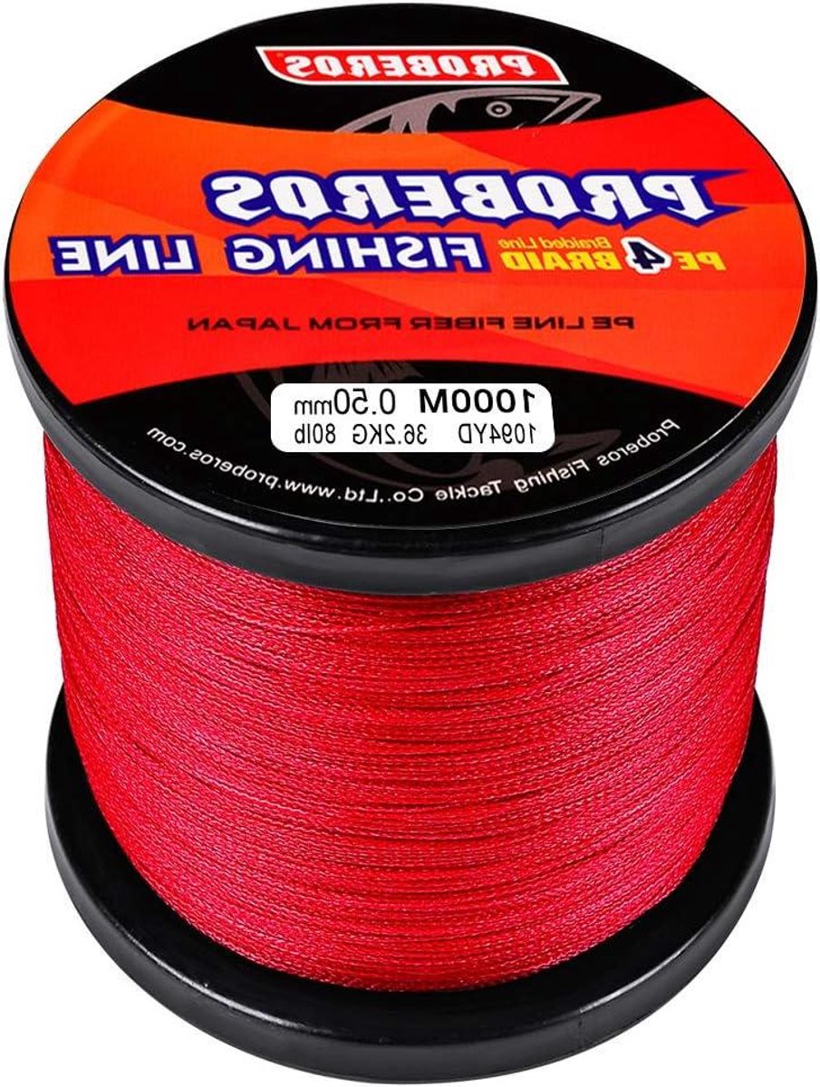 Gevlochten Vislijn - PE Lijn Multi-filament - Vissen Zoutwater - Ultra Sterke Vlecht - 100M 40LB - Groen