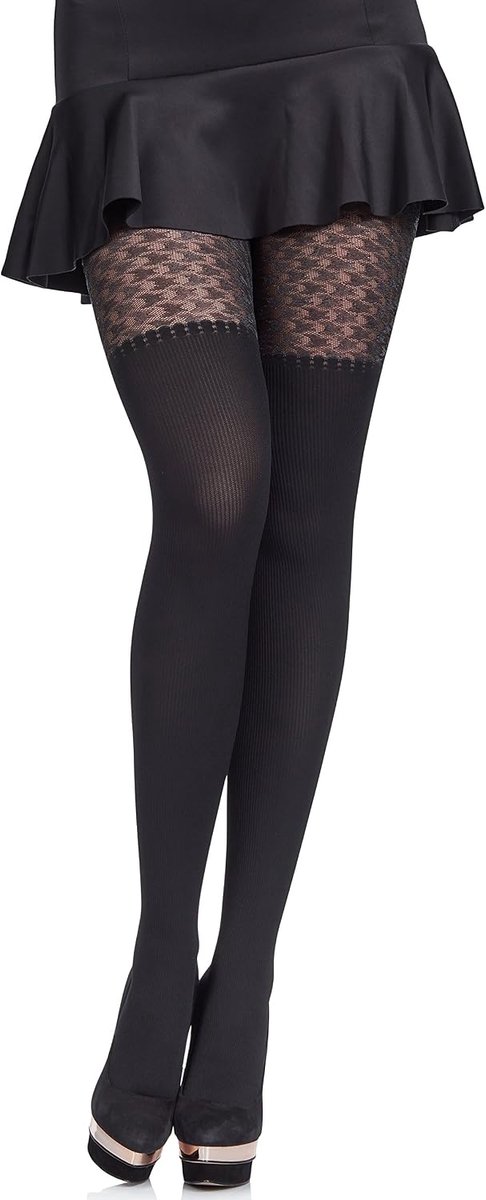 Damespanty 60 DEN - Patroon - Comfortabel en stijlvol - Perfect voor elke gelegenheid - SnelShoppen