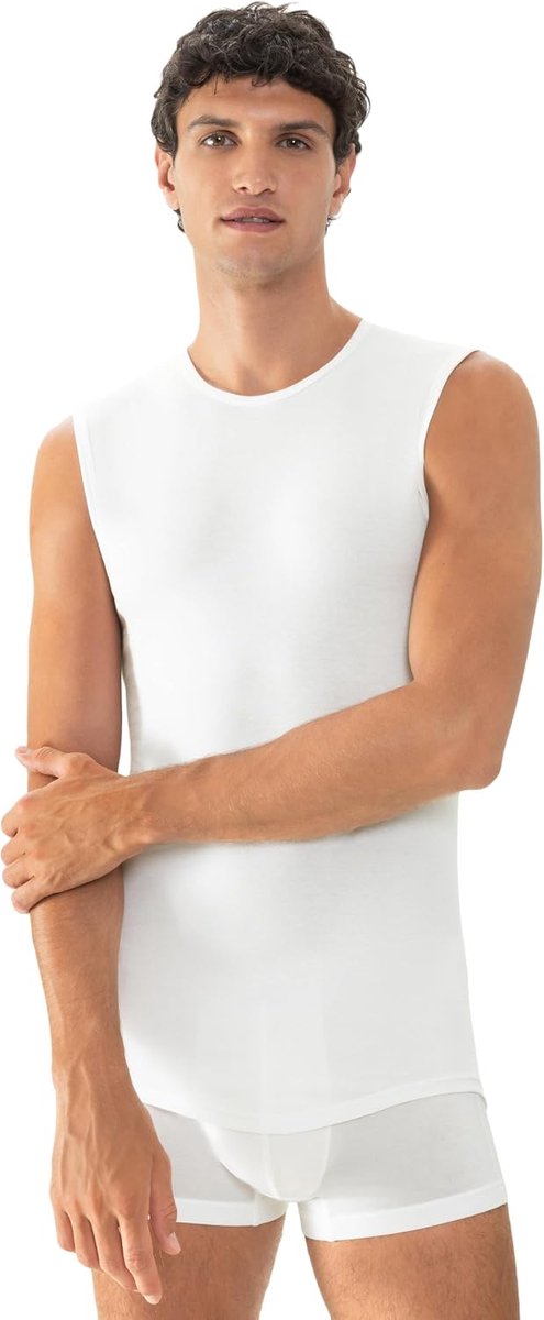 Mouwloos Shirt lager boordje Noblesse 2801