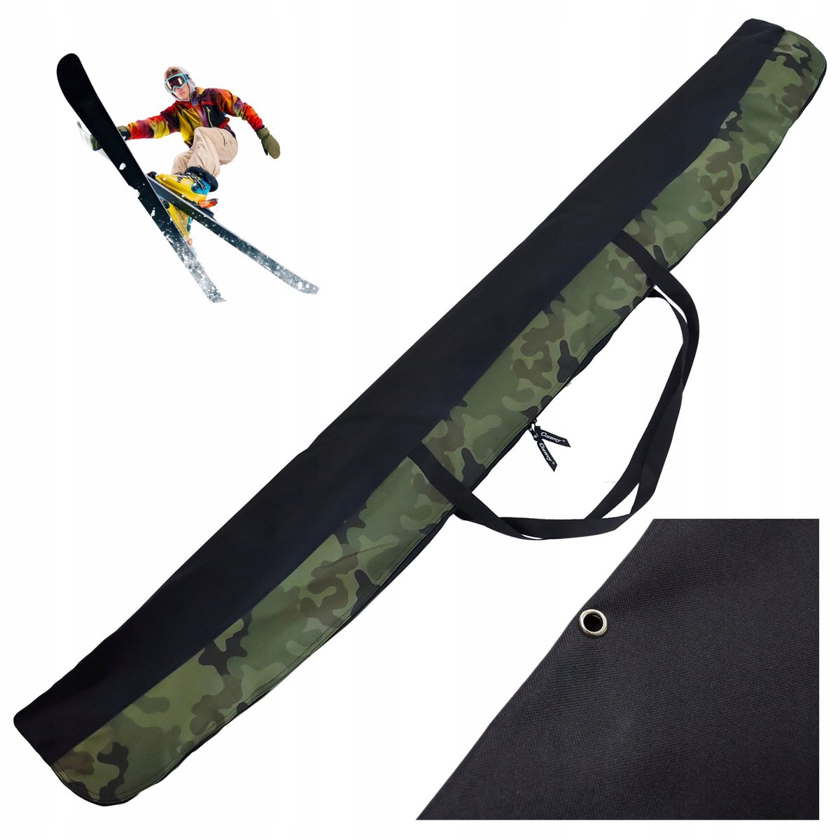 Convey Skitas 180 cm - Robuuste Skitas voor Ski's en Stokken