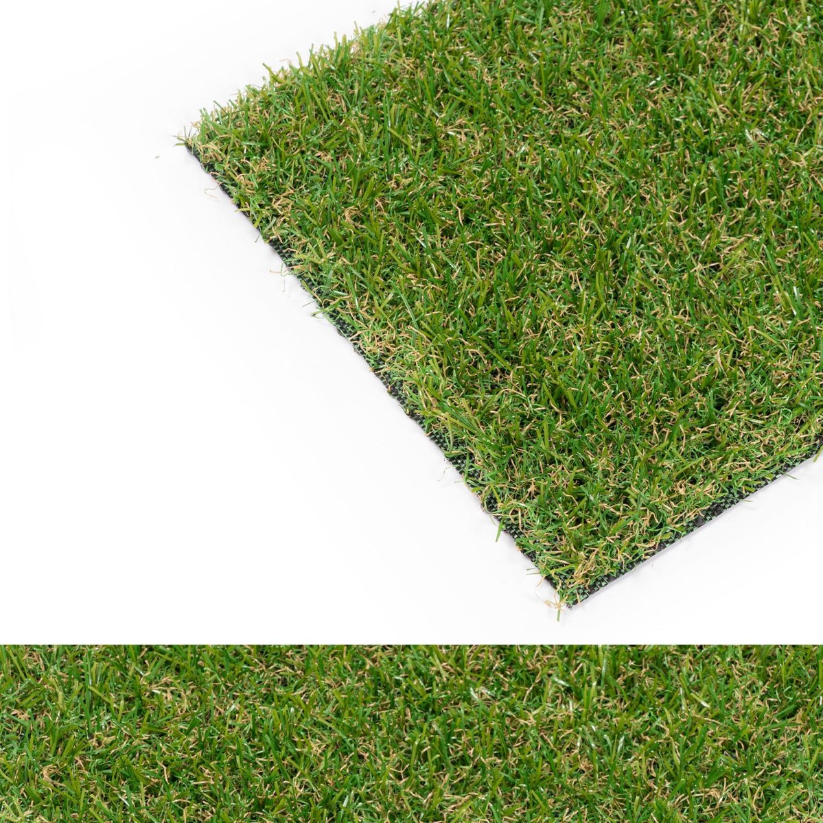Merkloos Kunstgras 4m breed, 21mm hoog - Ideaal voor tuin, balkon & terras