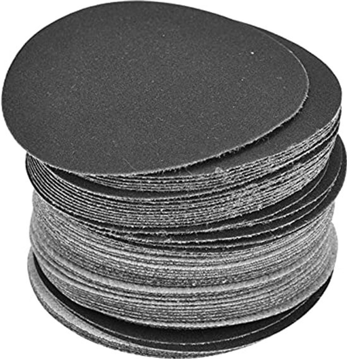 50st Klittenband 75mm Schuurschijf Schuren Polijstpapier Pads Schuurpapier voor slijpen en polijsten(400#)